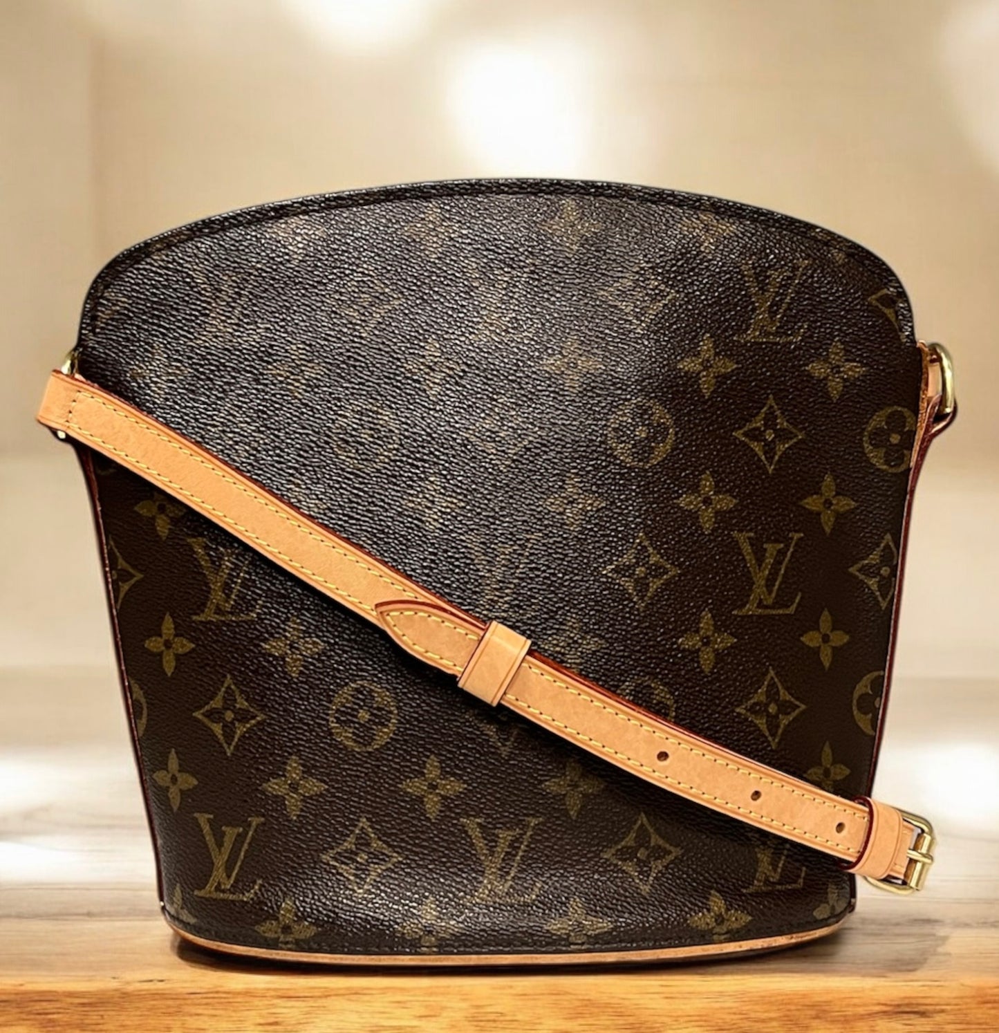 LOUIS VUITTON Drouot Crossbody Shoulder Bag