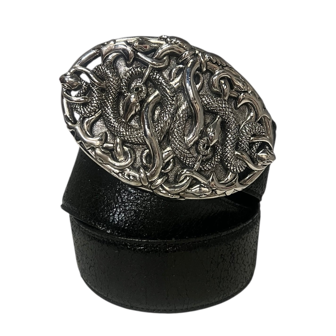 VERSACE Serpent Buckle Belt