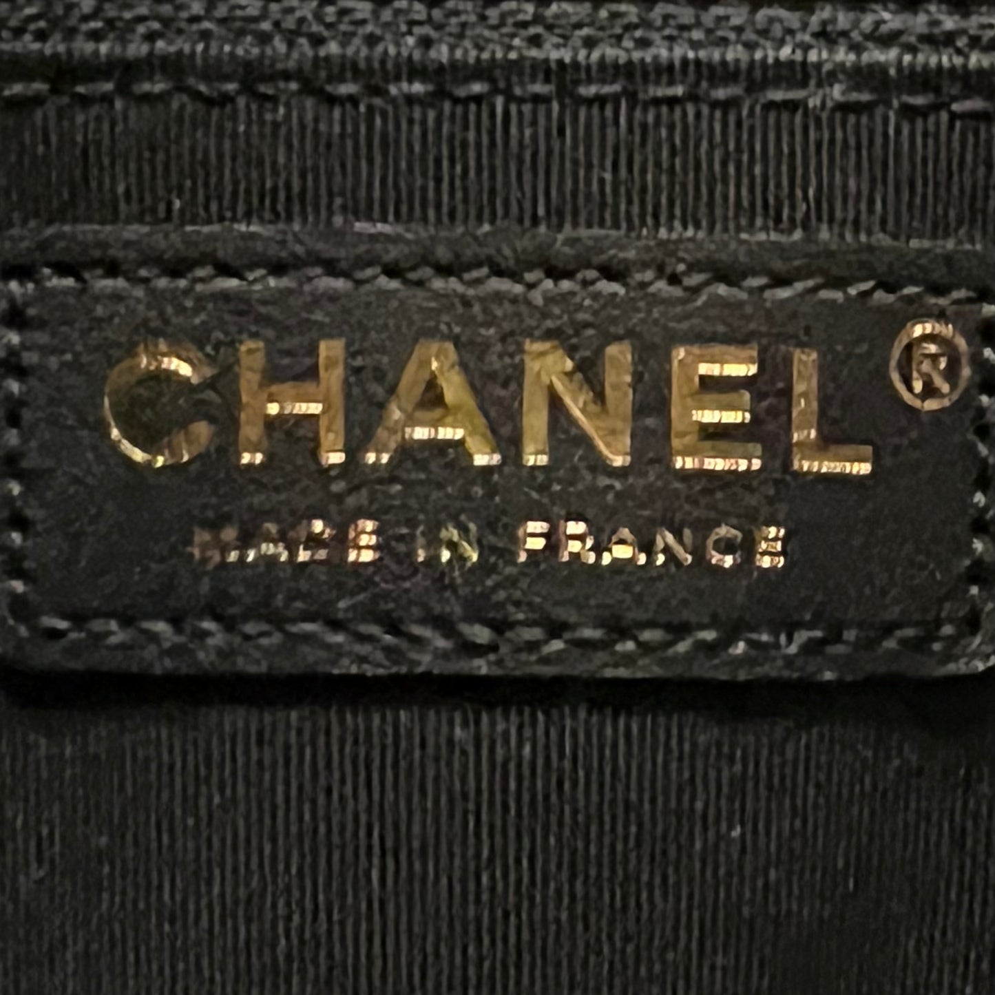 CHANEL Quilted Large Shopping Tote in Black
