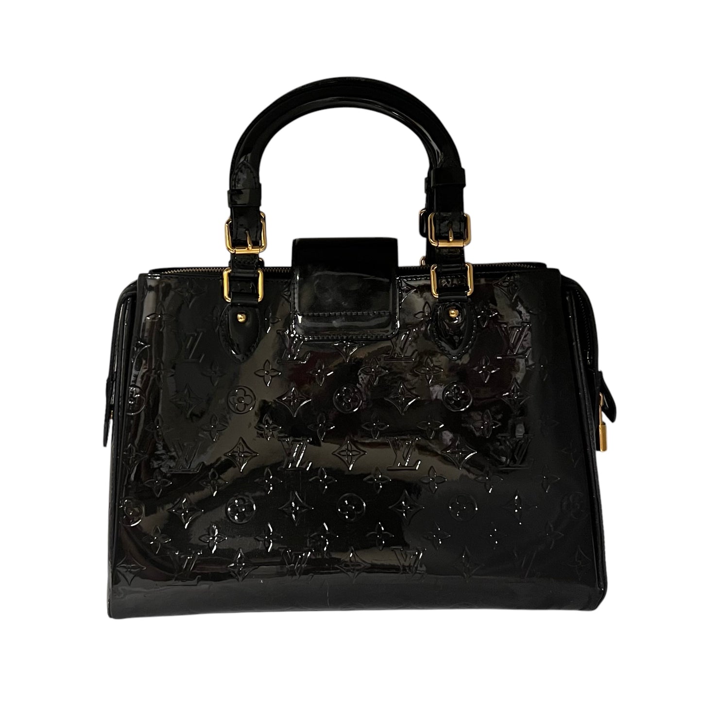 LOUIS VUITTON Vernis Melrose Top Handle Bag