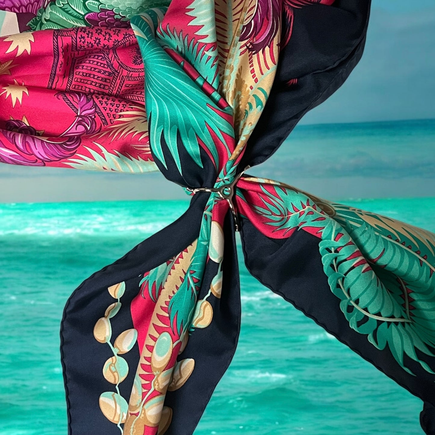 HERMES Trio Scarf Ring