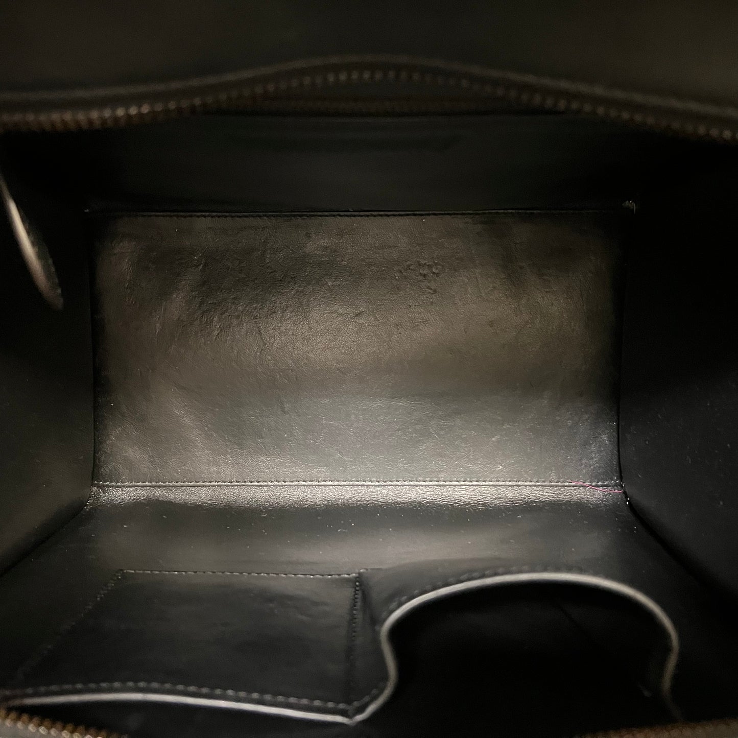 CELINE Mini Luggage in Black
