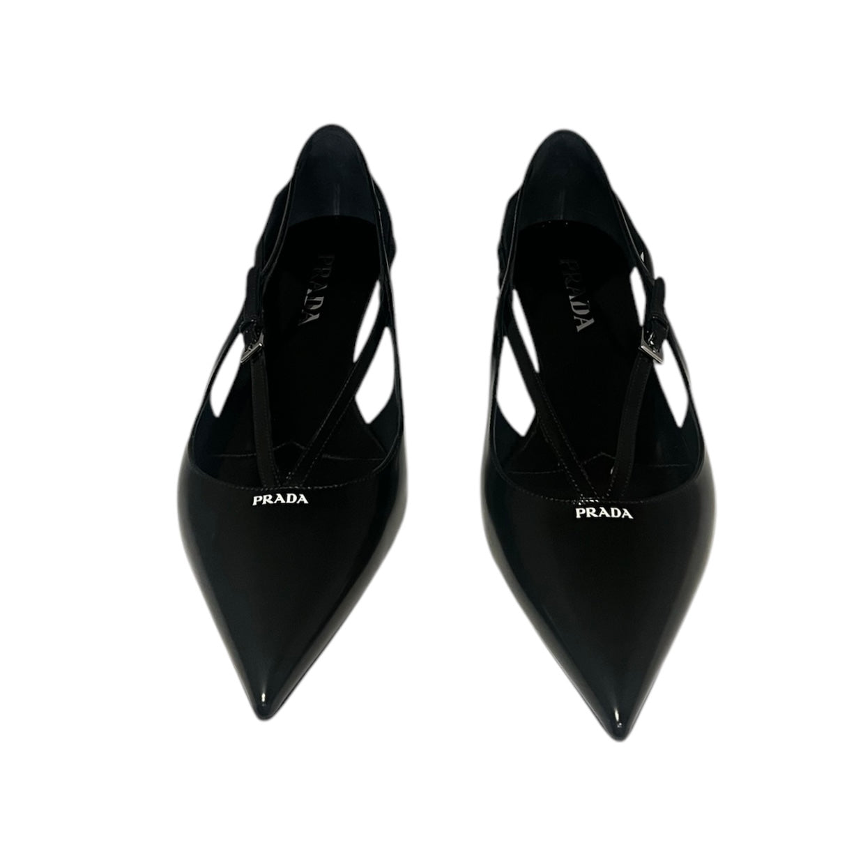 PRADA Strappy Kitten Heels | 40