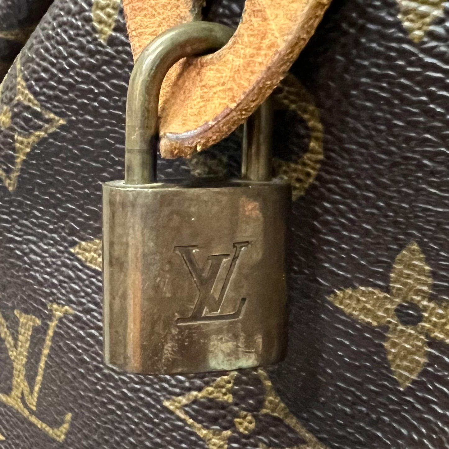 LOUIS VUITTON Speedy Handbag Monogram Canvas 30