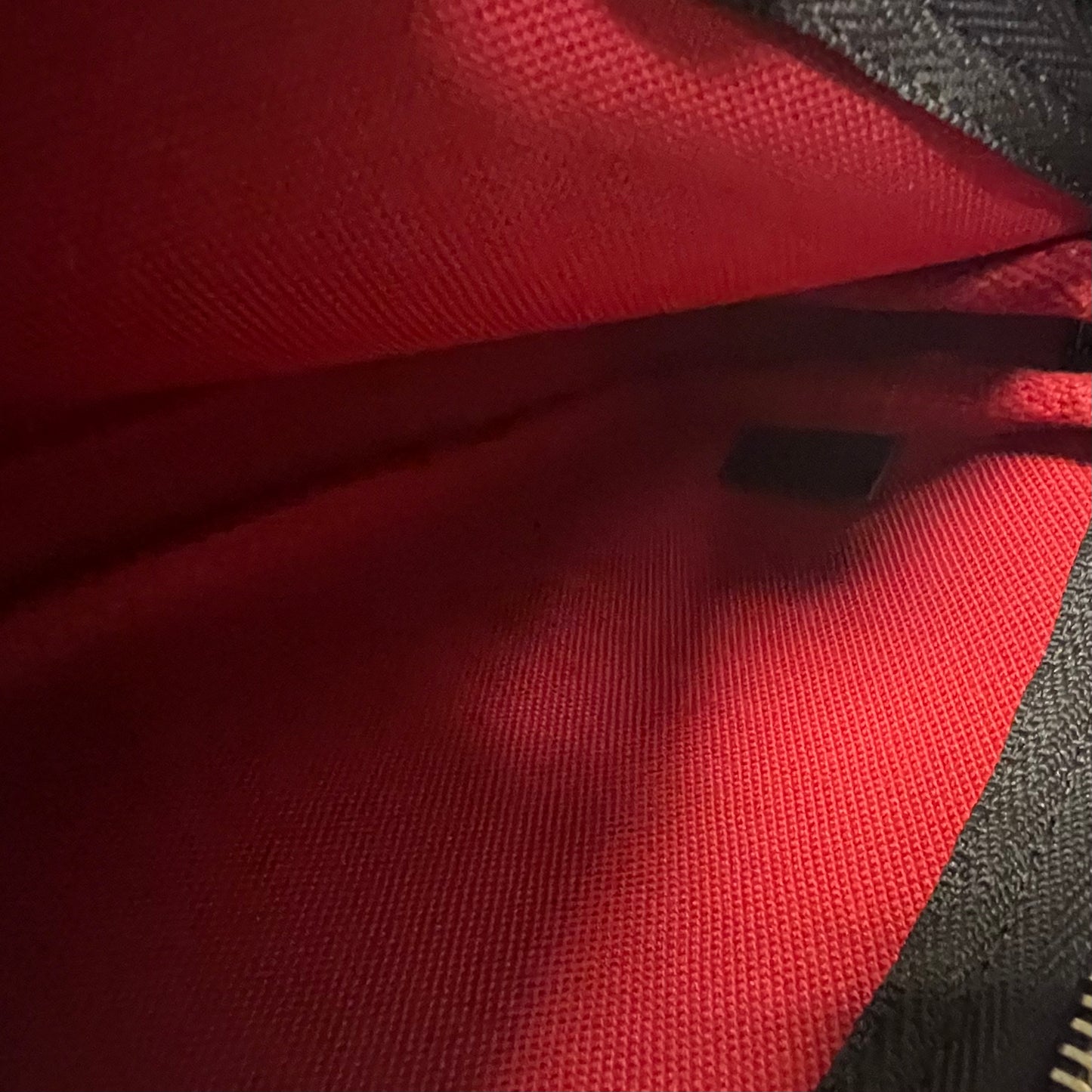 LOUIS VUITTON Pochette Accessoires in Damier Ebene