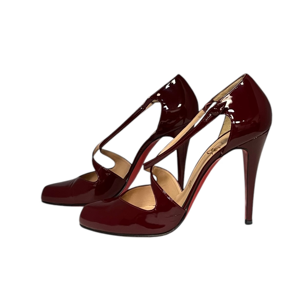 CHRISTIAN LOUBOUTIN Patent Triclo Sandal | 41