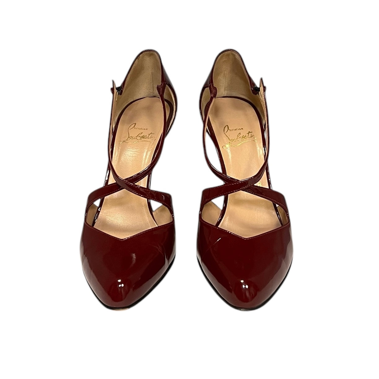 CHRISTIAN LOUBOUTIN Patent Triclo Sandal | 41