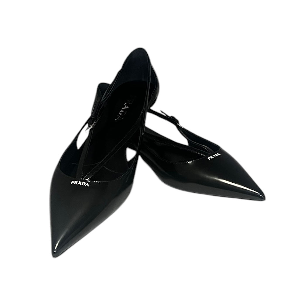 PRADA Strappy Kitten Heels | 40