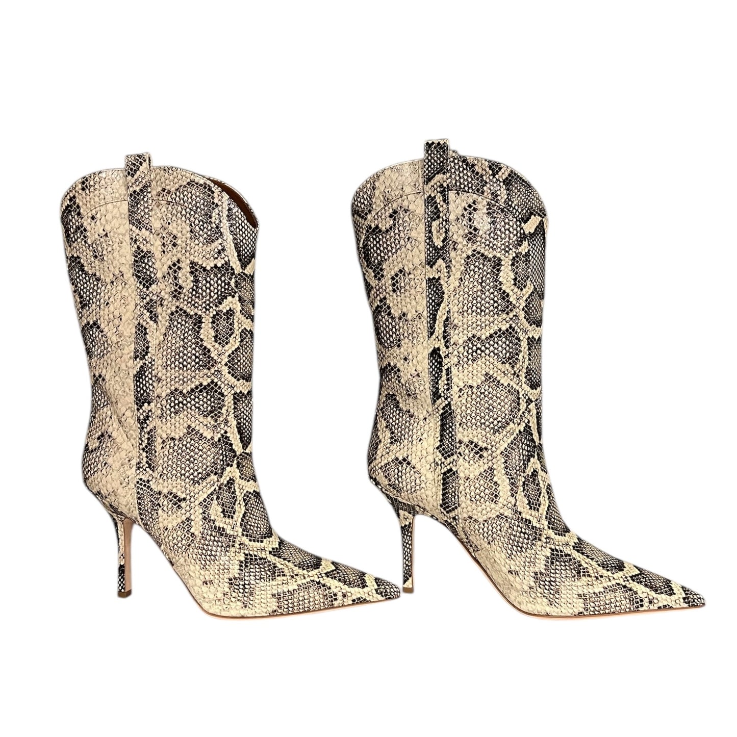 PARIS TEXAS Python Print Boots | Size 41