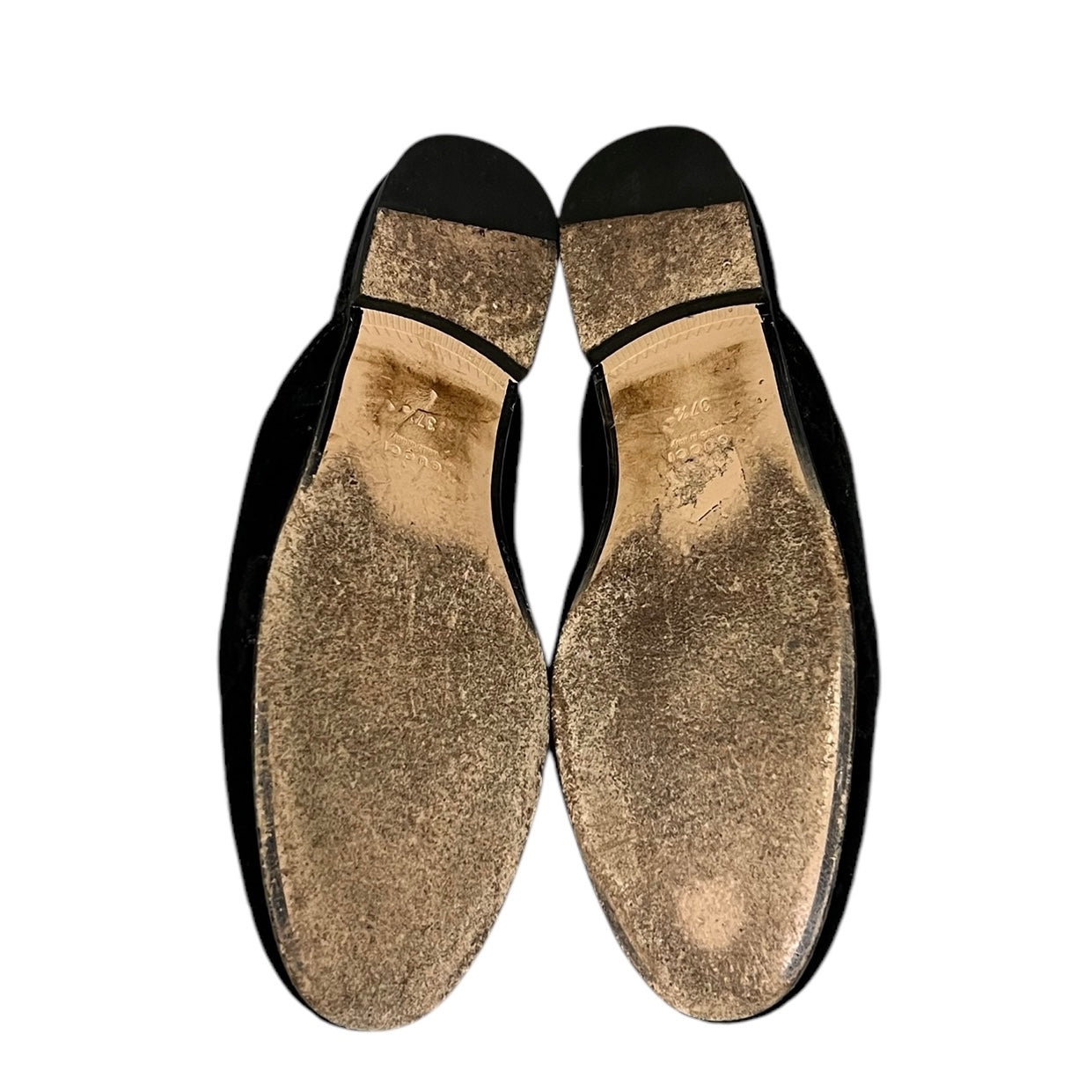 GUCCI Princetown GG Velvet Mules | Size 37.5