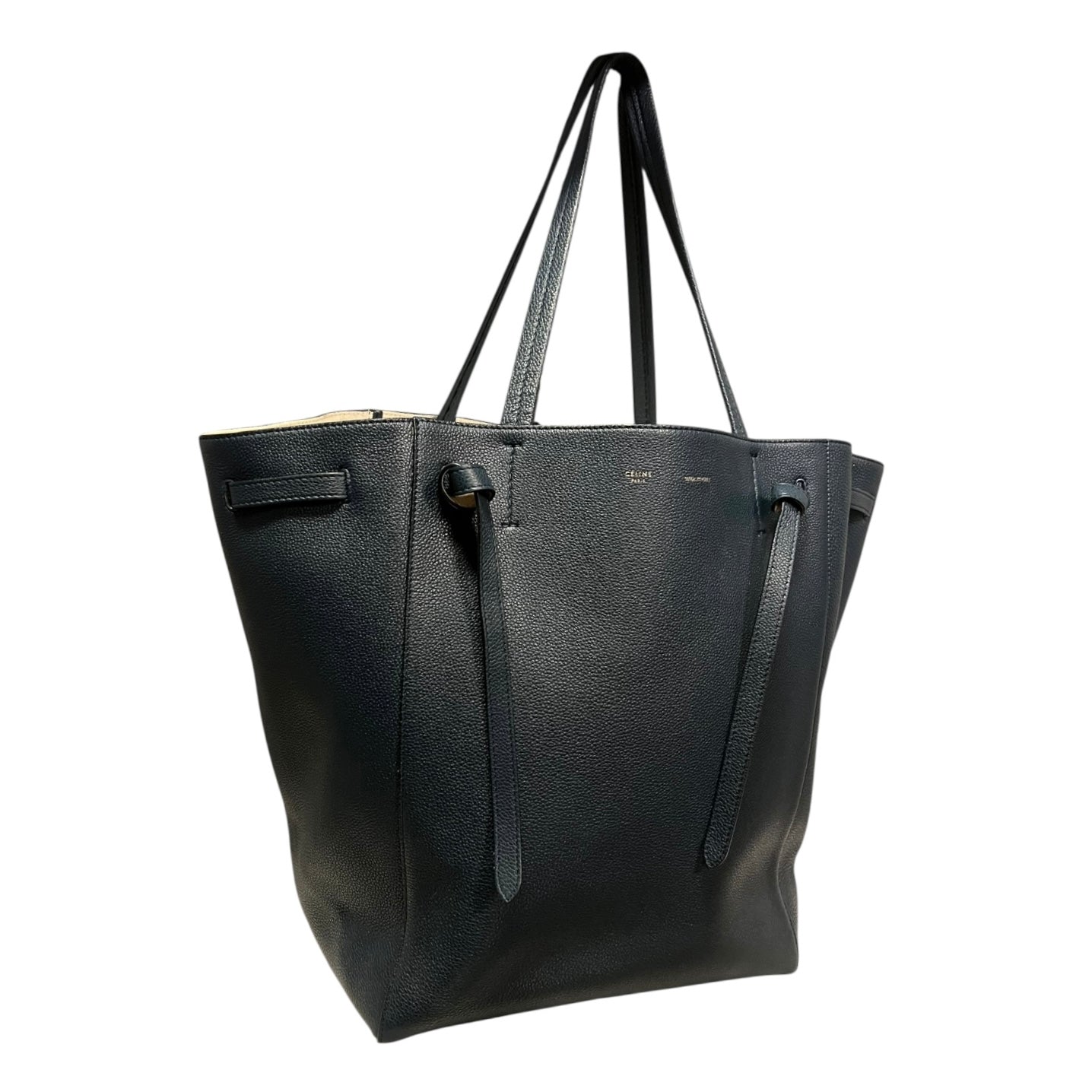 CELINE Cabas Phantom Belt Tote in Blue