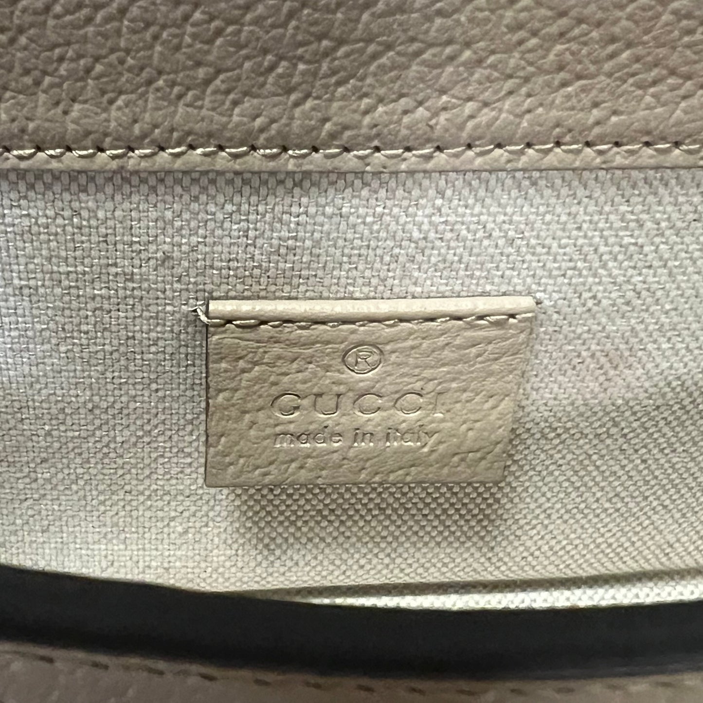 GUCCI Horsebit 1955 Mini Bag | Beige