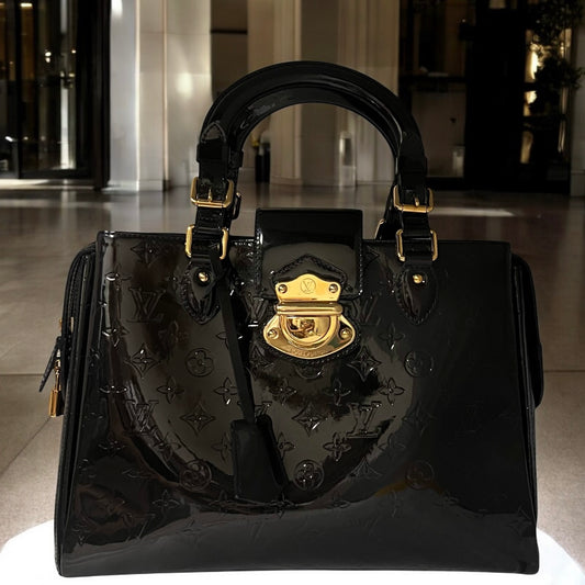 LOUIS VUITTON Vernis Melrose Top Handle Bag
