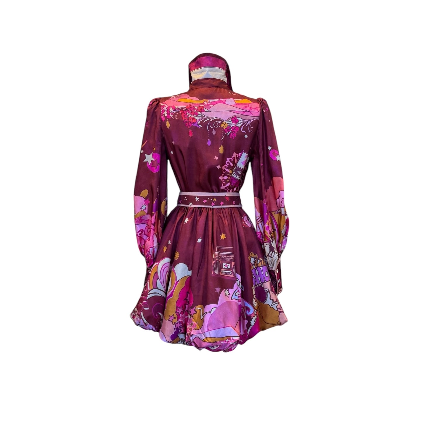 ZIMMERMANN Star Print Mini Dress | 0