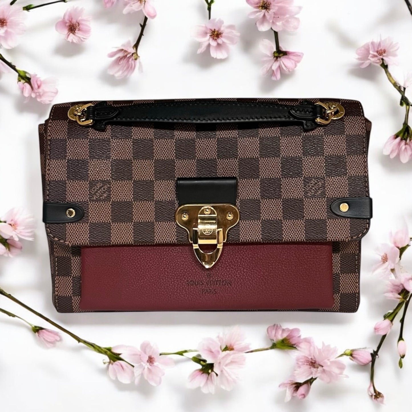 LOUIS VUITTON Vavin PM in Damier Ebene