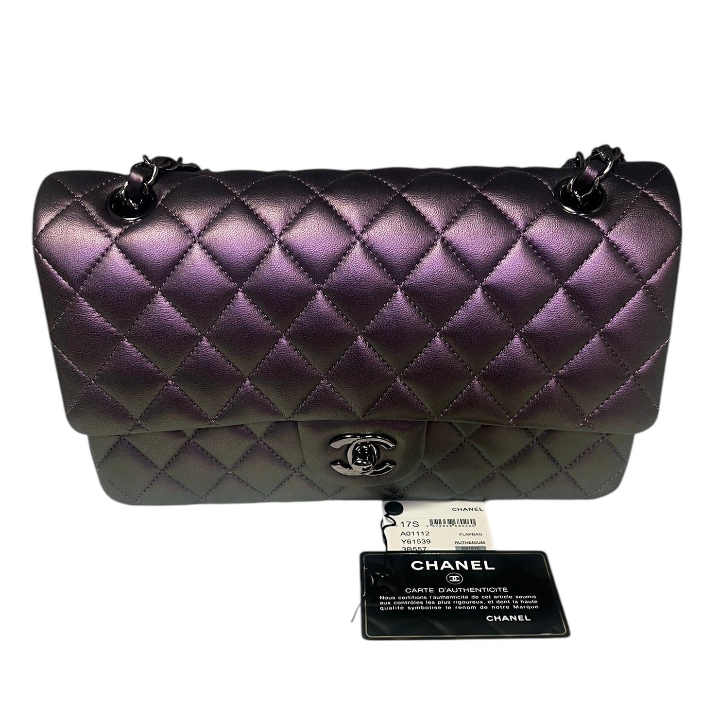 CHANEL Iridescent Medium Flap Bag