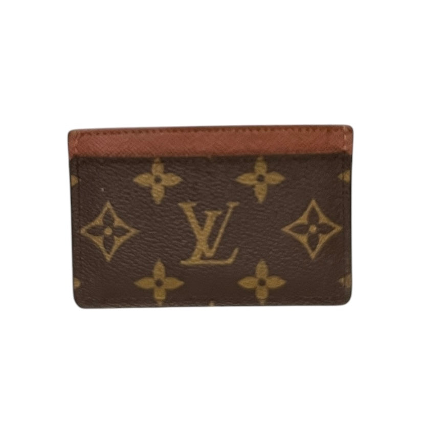 LOUIS VUITTON Monogram Card Holder