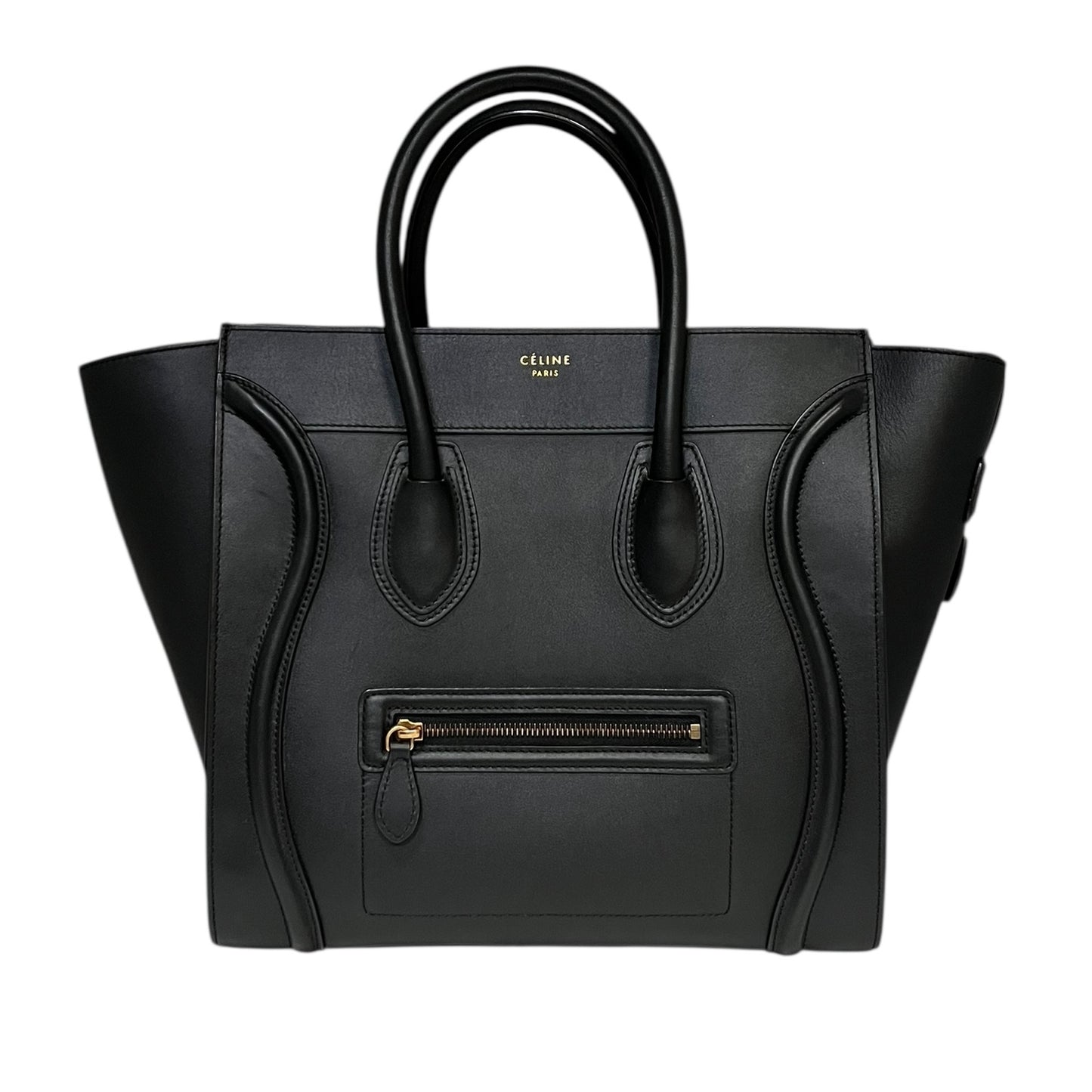 CELINE Mini Luggage in Black