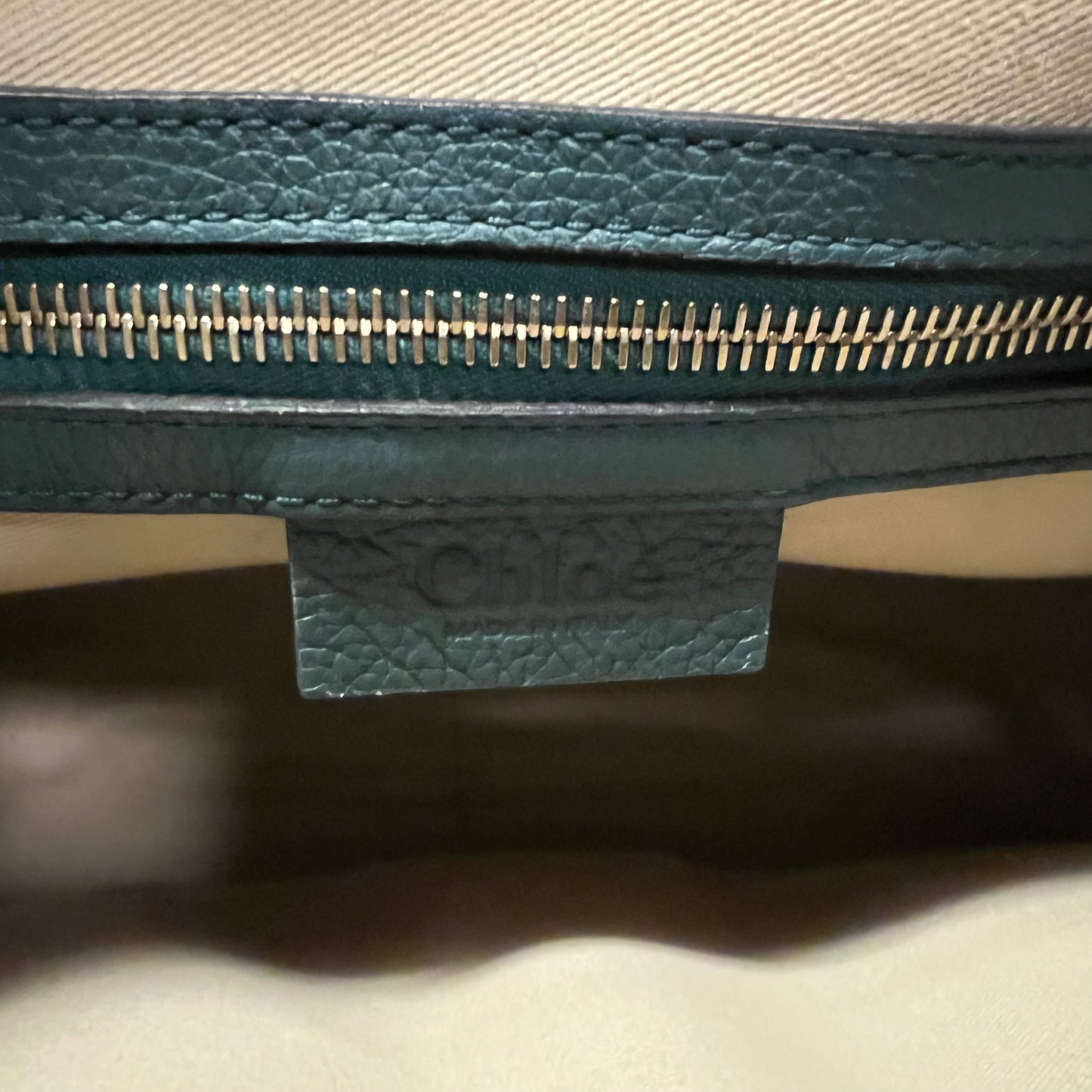 CHLOE Marcie Medium Satchel in Marine