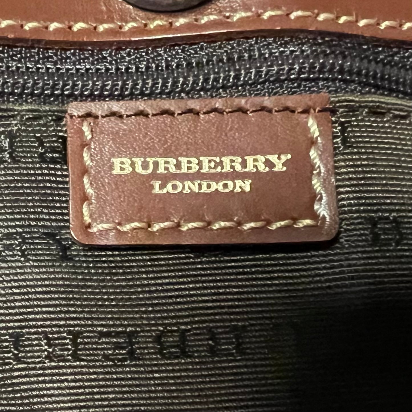 BURBERRY Check Tote