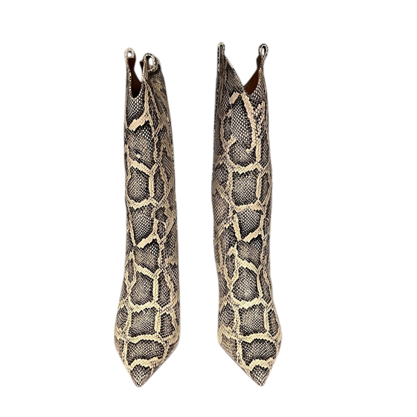 PARIS TEXAS Python Print Boots | Size 41