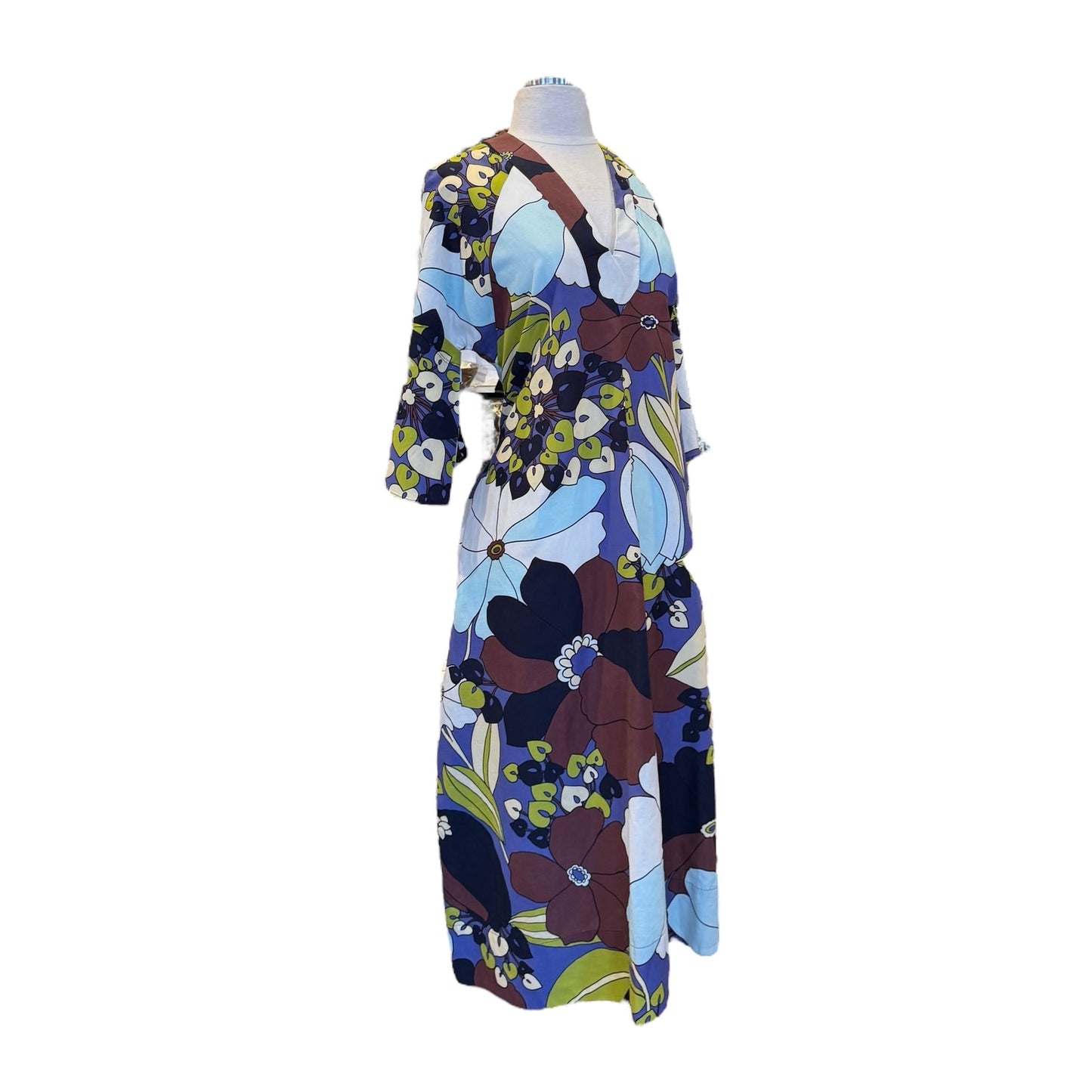 ODEEH Floral Print Dress