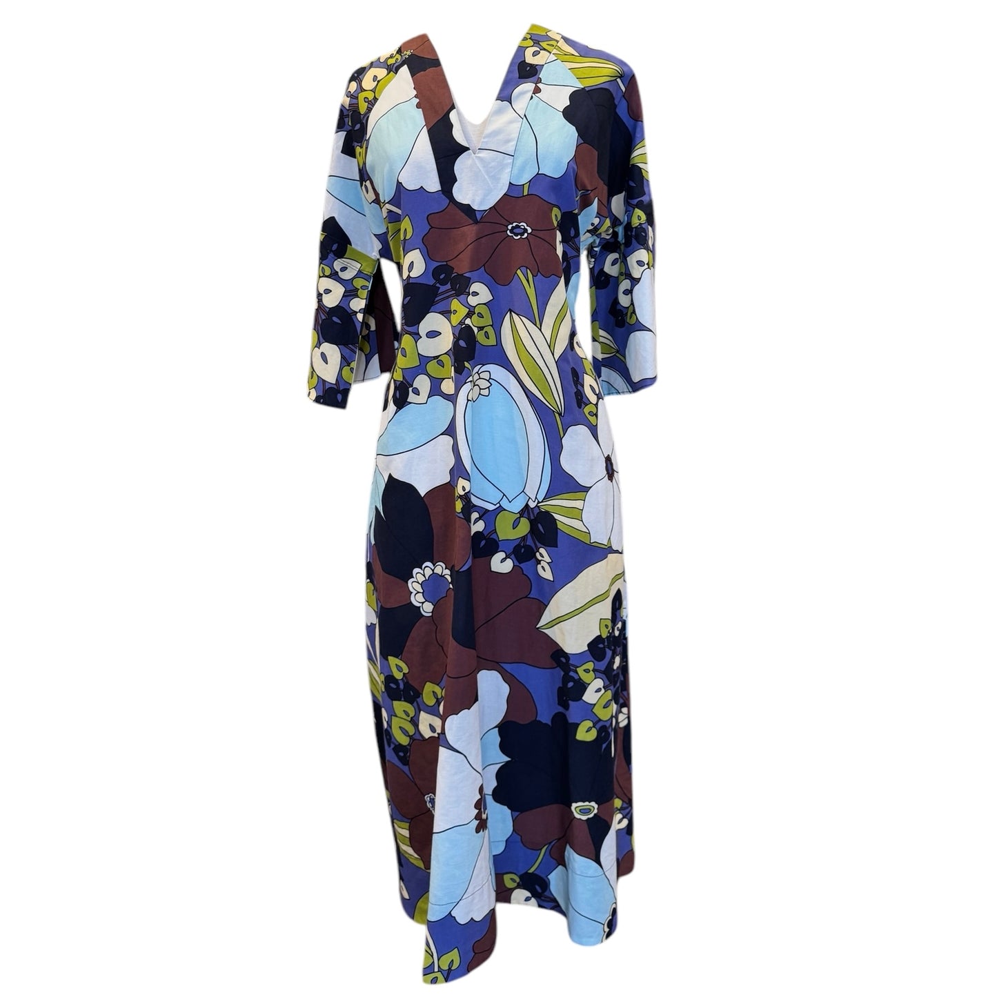 ODEEH Floral Print Dress