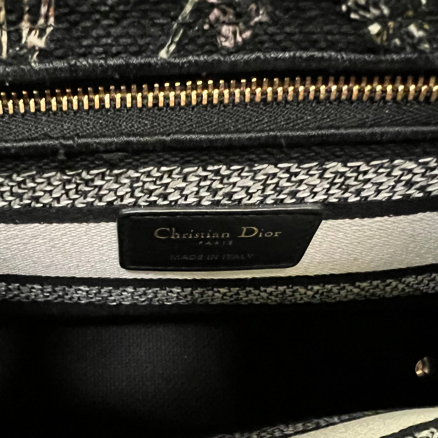 DIOR Lady D-Lite with Herbarium Embroidery