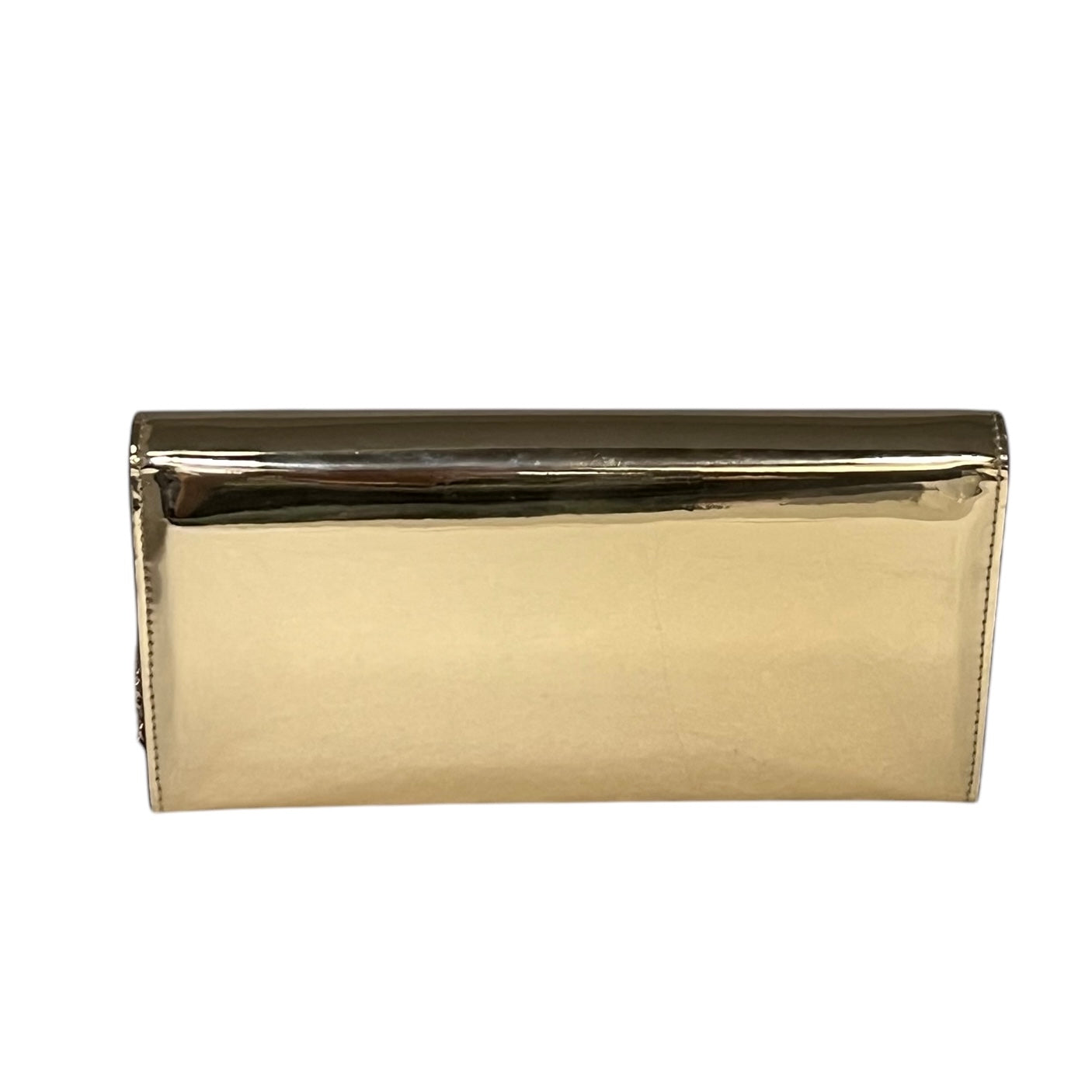 JIMMY CHOO Milla WOC Clutch Gold