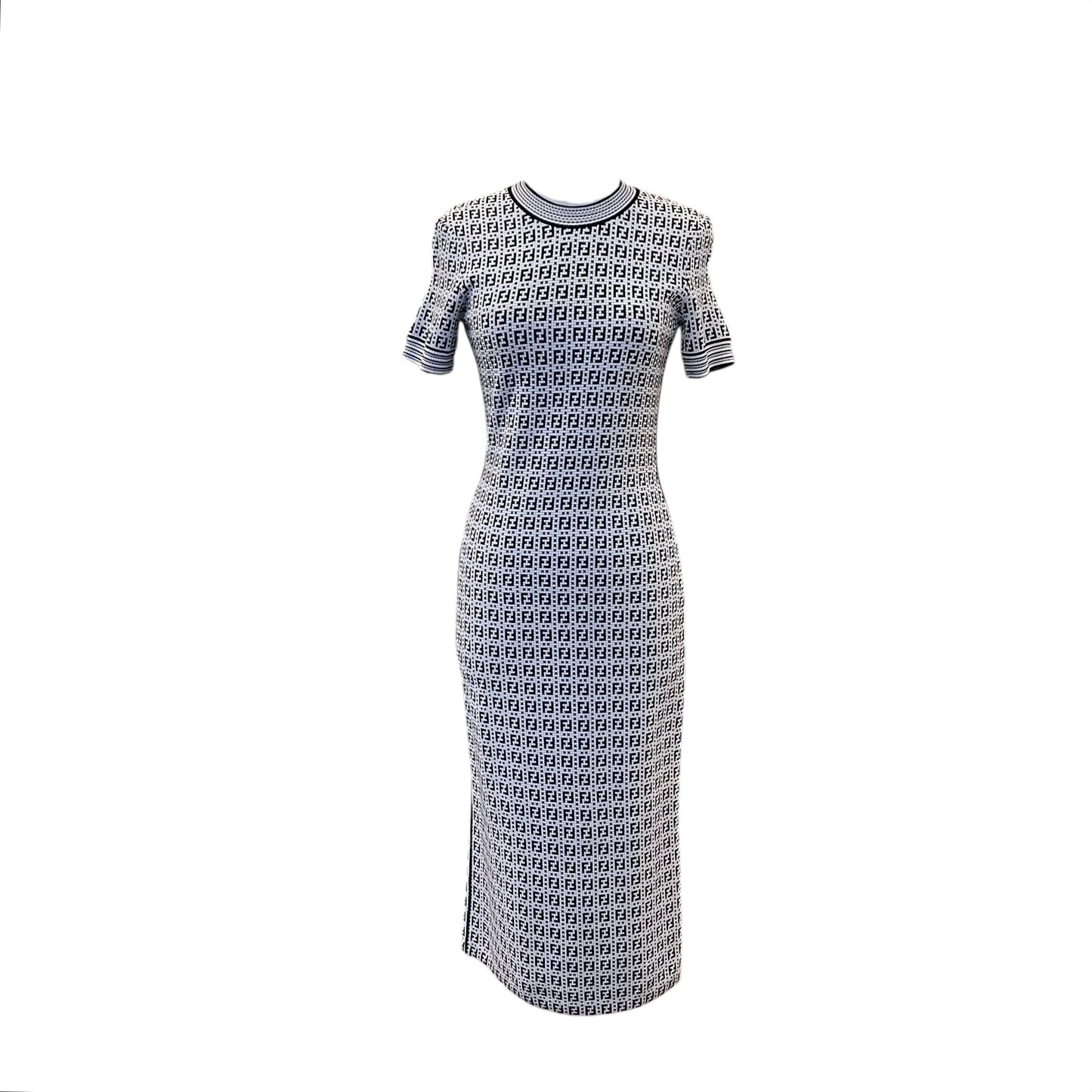 FENDI Zucca Knit Dress