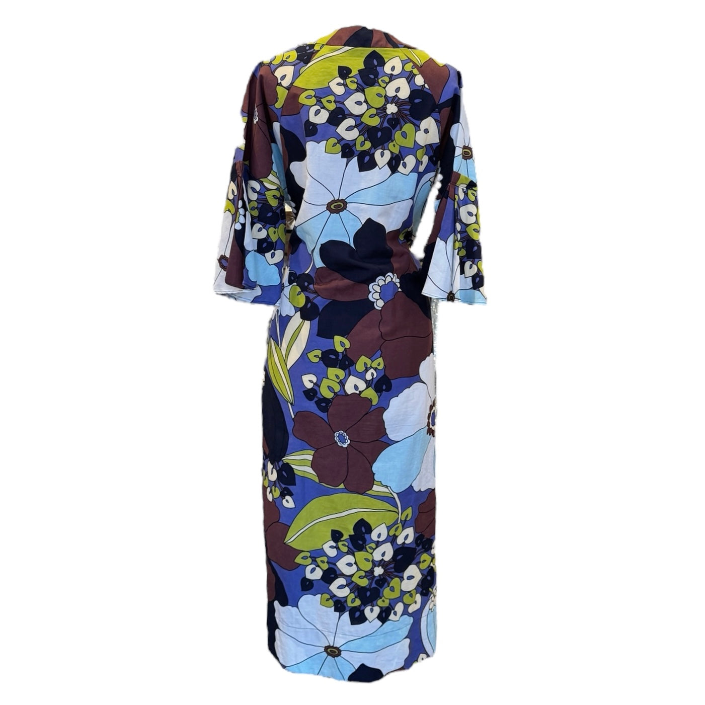 ODEEH Floral Print Dress