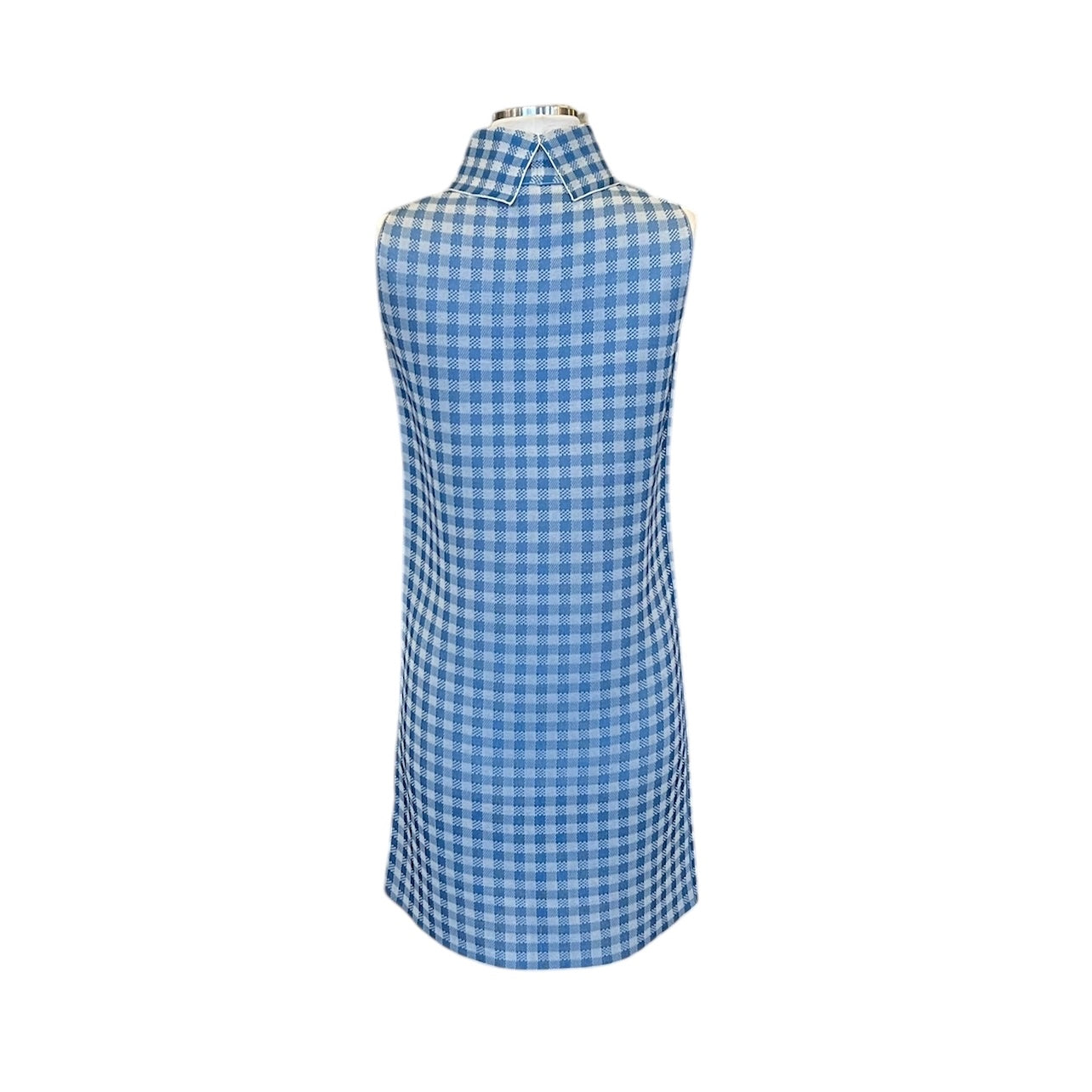 CELINE Check Shift Dress | XS