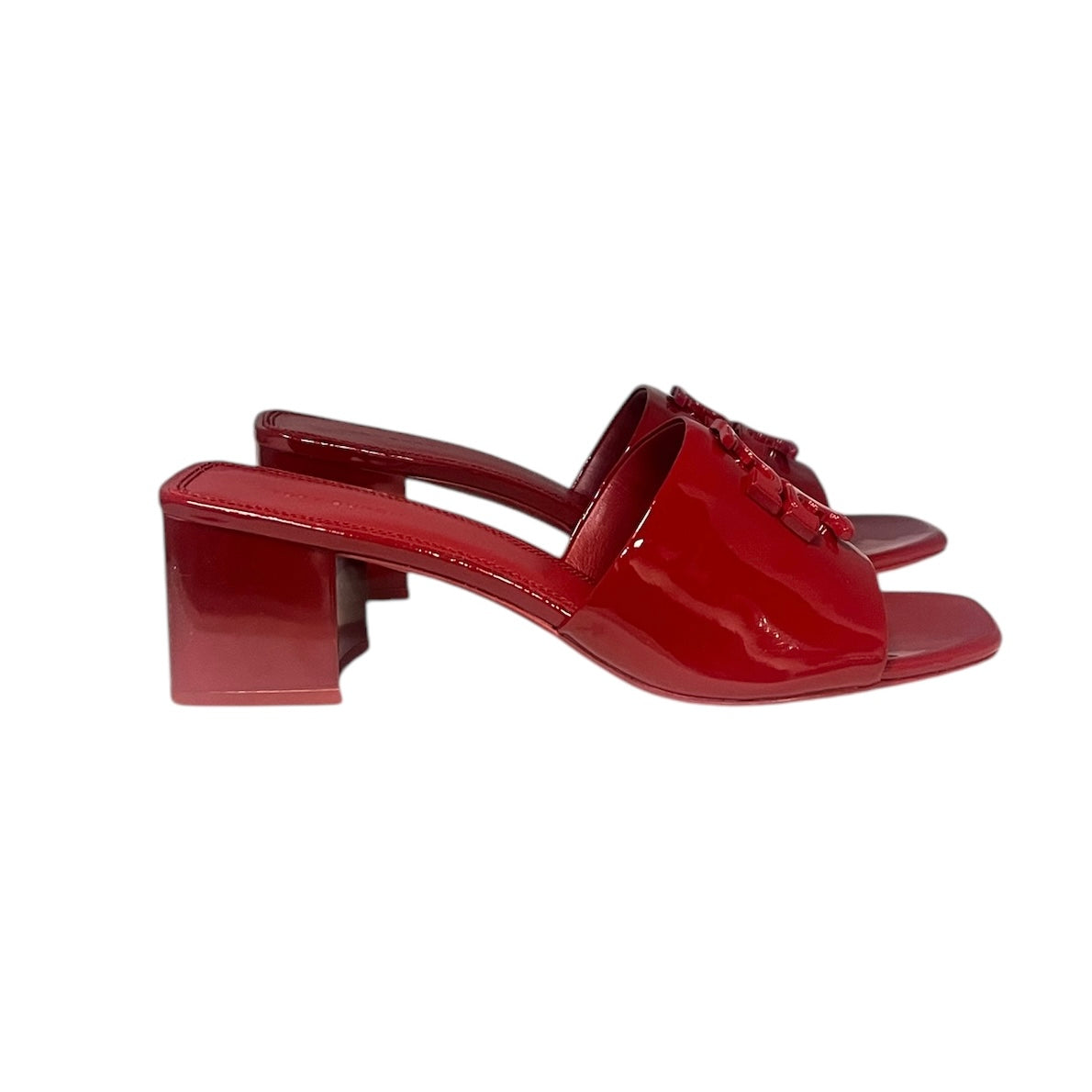 TORY BURCH Patent Eleanor Mules | 9.5
