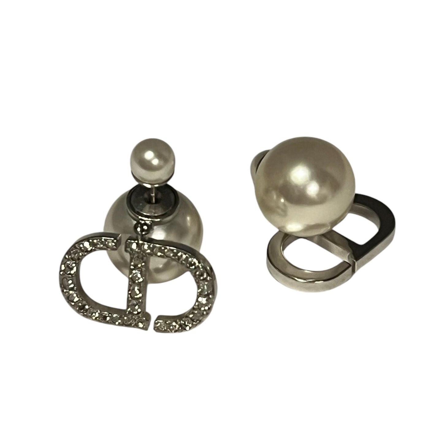 DIOR Crystal CD Tribales Earrings