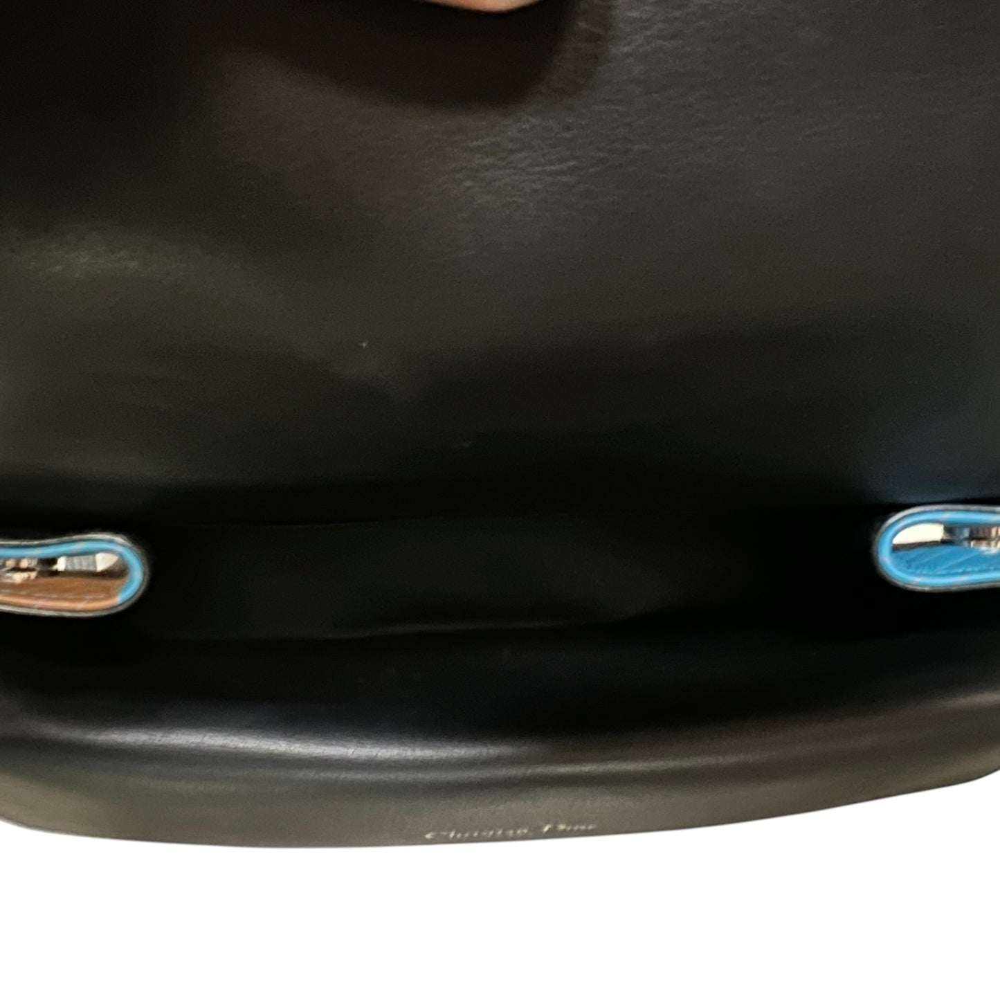 DIOR Be Dior Pleated Top Handle Handbag