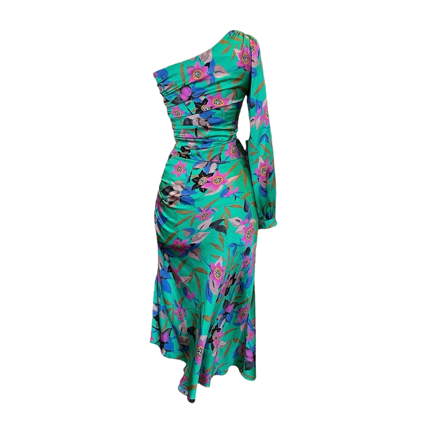 ETRO One Shoulder Floral Gown | Size 40