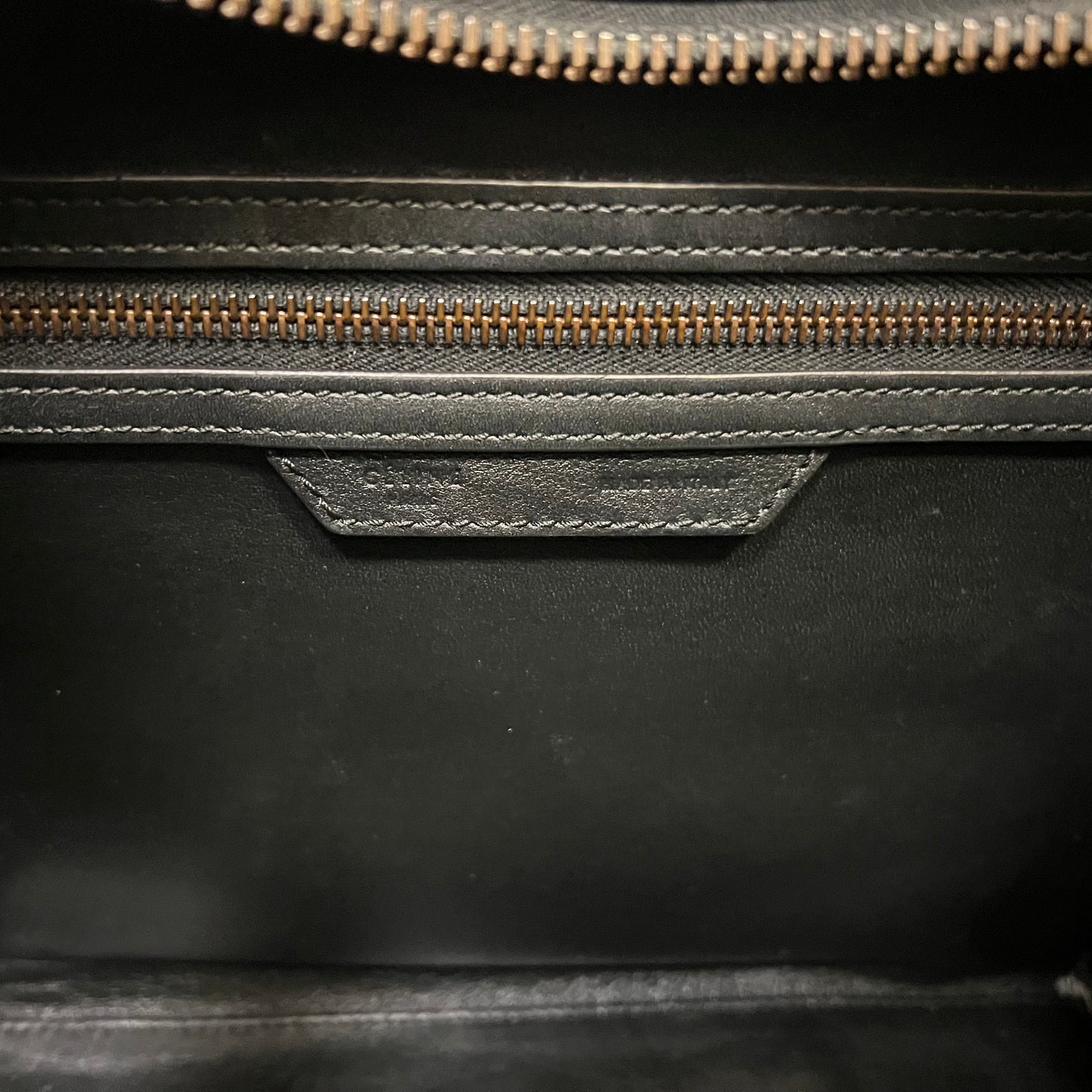 CELINE Mini Luggage in Black