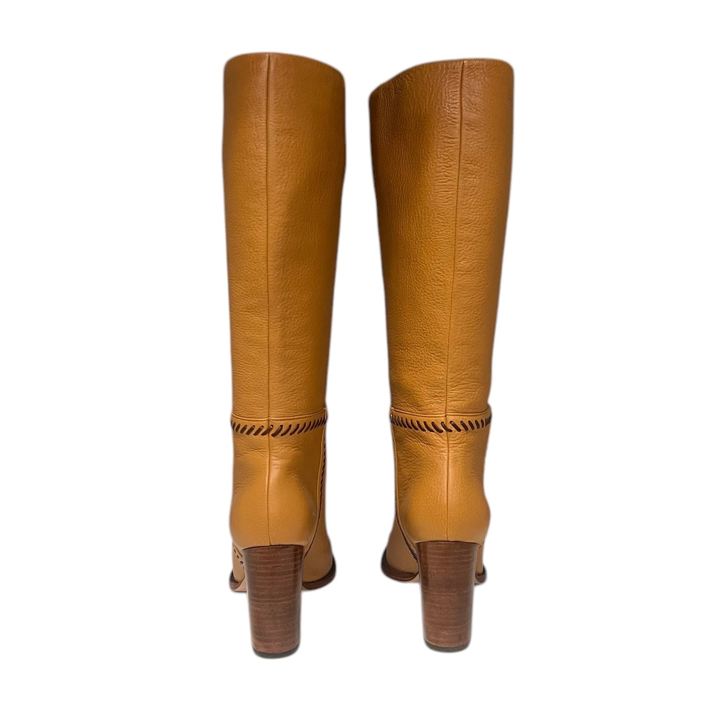 LUCCHESE Whipstitched Boots | Size 36