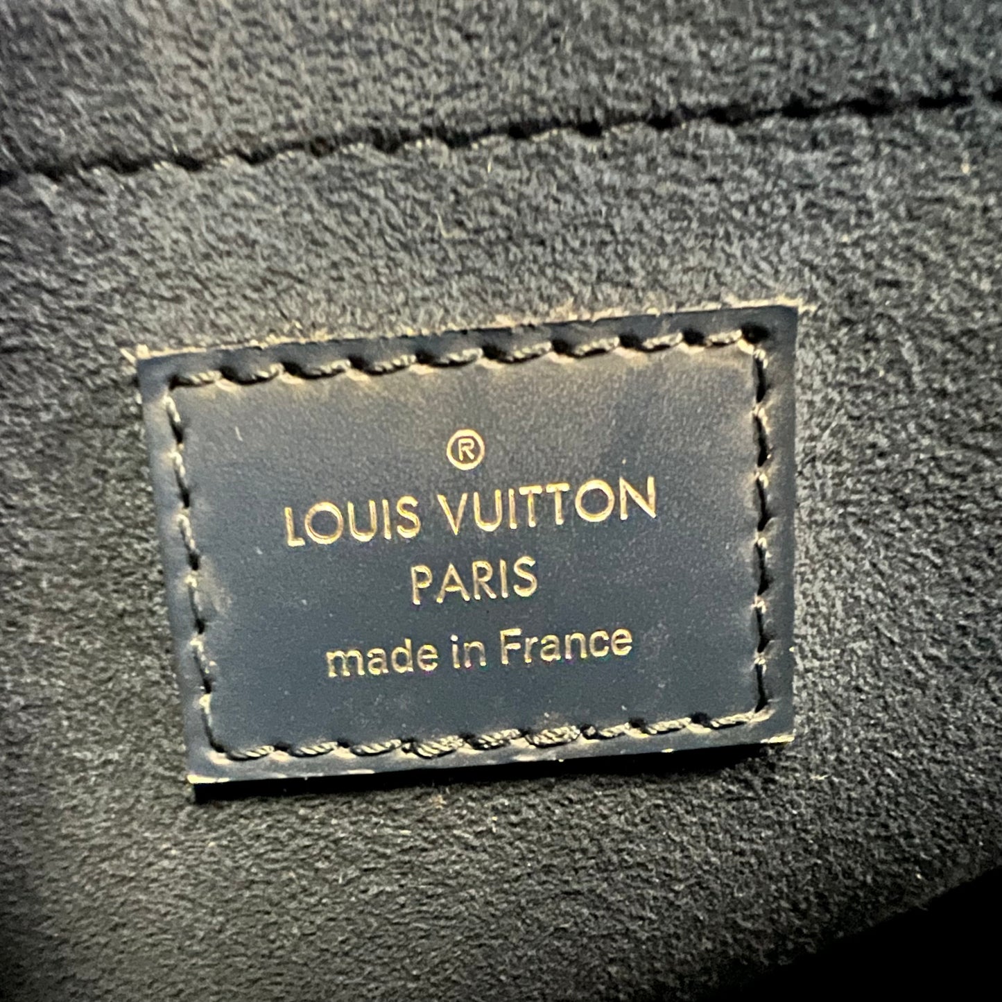 LOUIS VUITTON Indigo Epi Marly MM