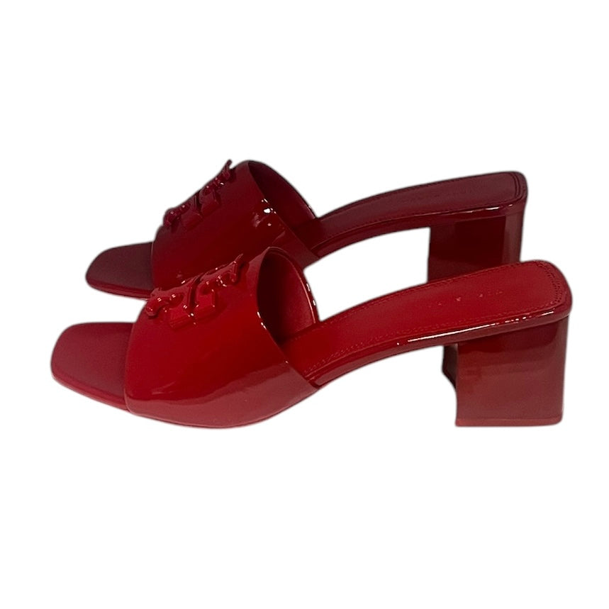 TORY BURCH Patent Eleanor Mules | 9.5