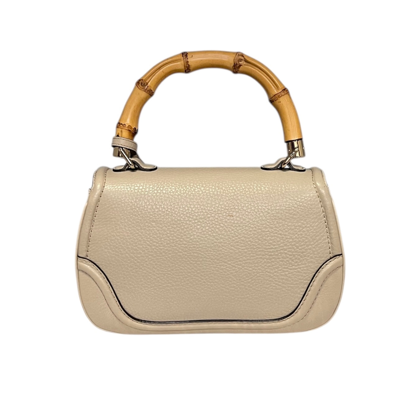 GUCCI Bamboo Top Handle Shoulder Bag