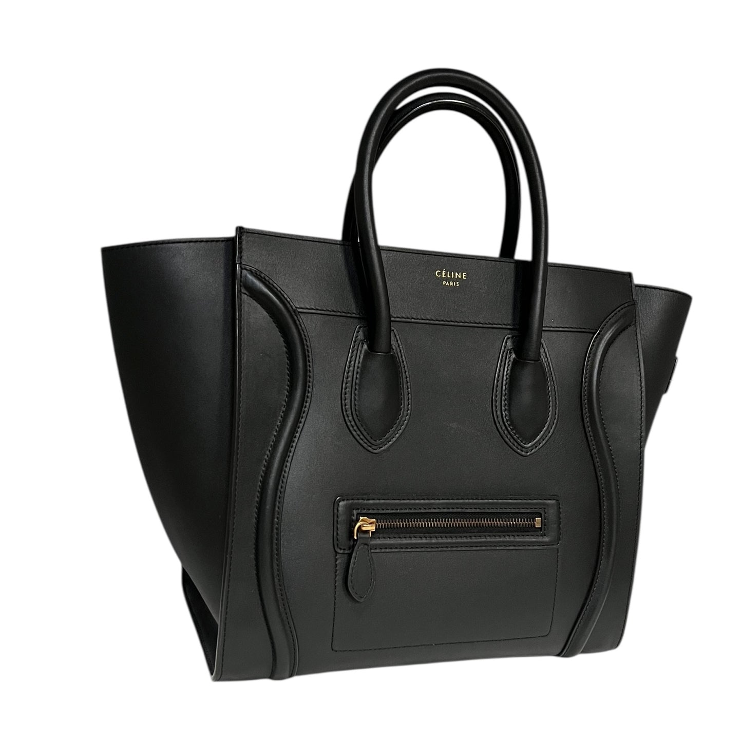 CELINE Mini Luggage in Black