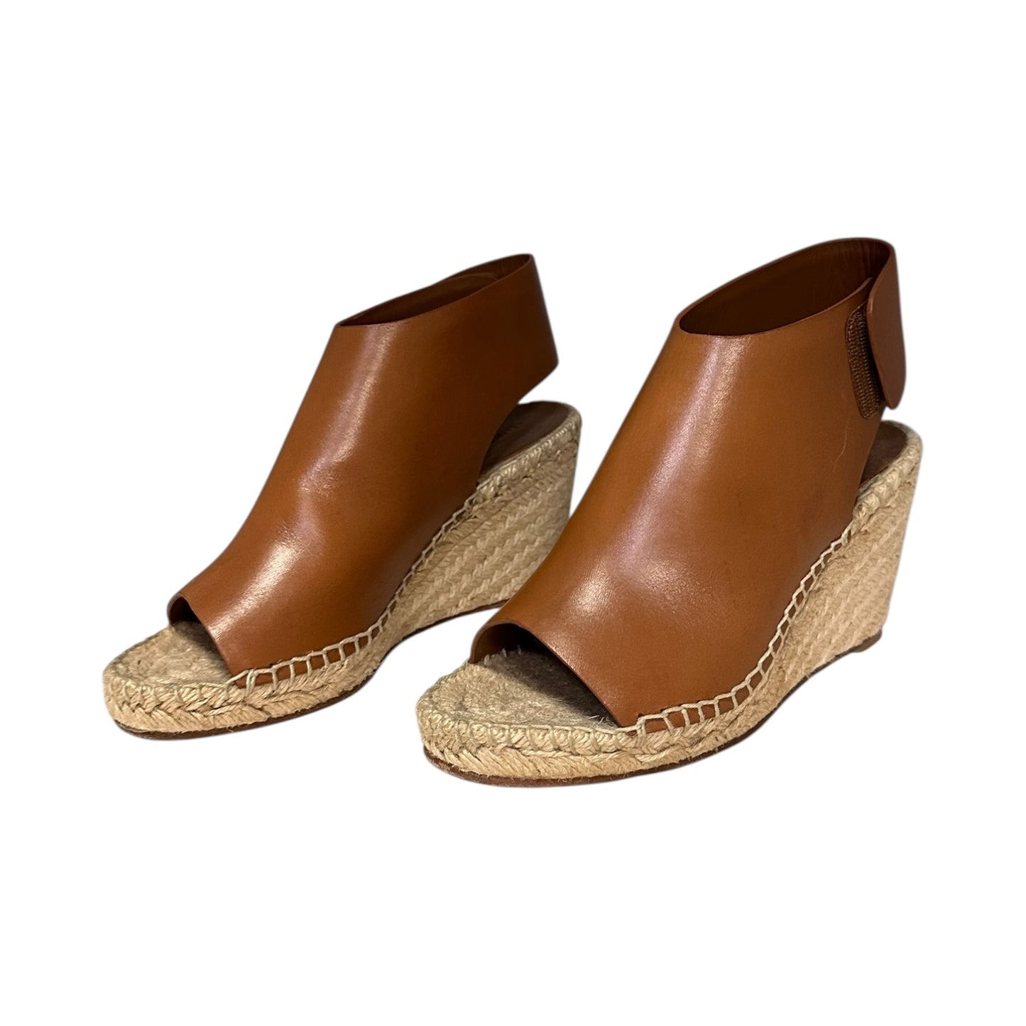 CELINE Slingback Espadrille Wedges in Scotch | 35