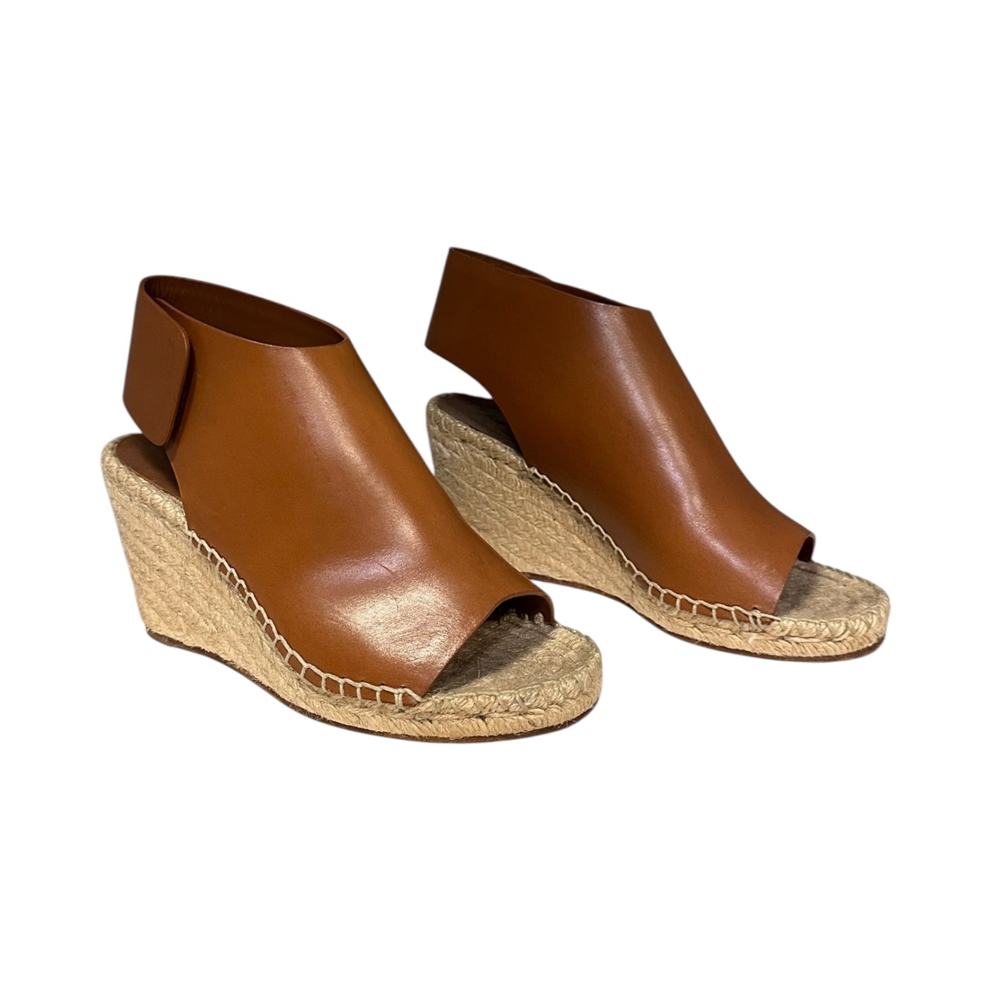CELINE Slingback Espadrille Wedges in Scotch | 35