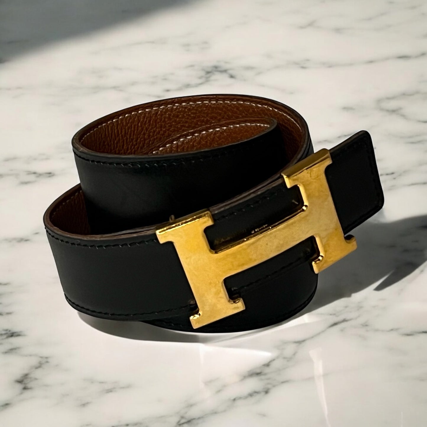 HERMES H Reversible Belt | 90