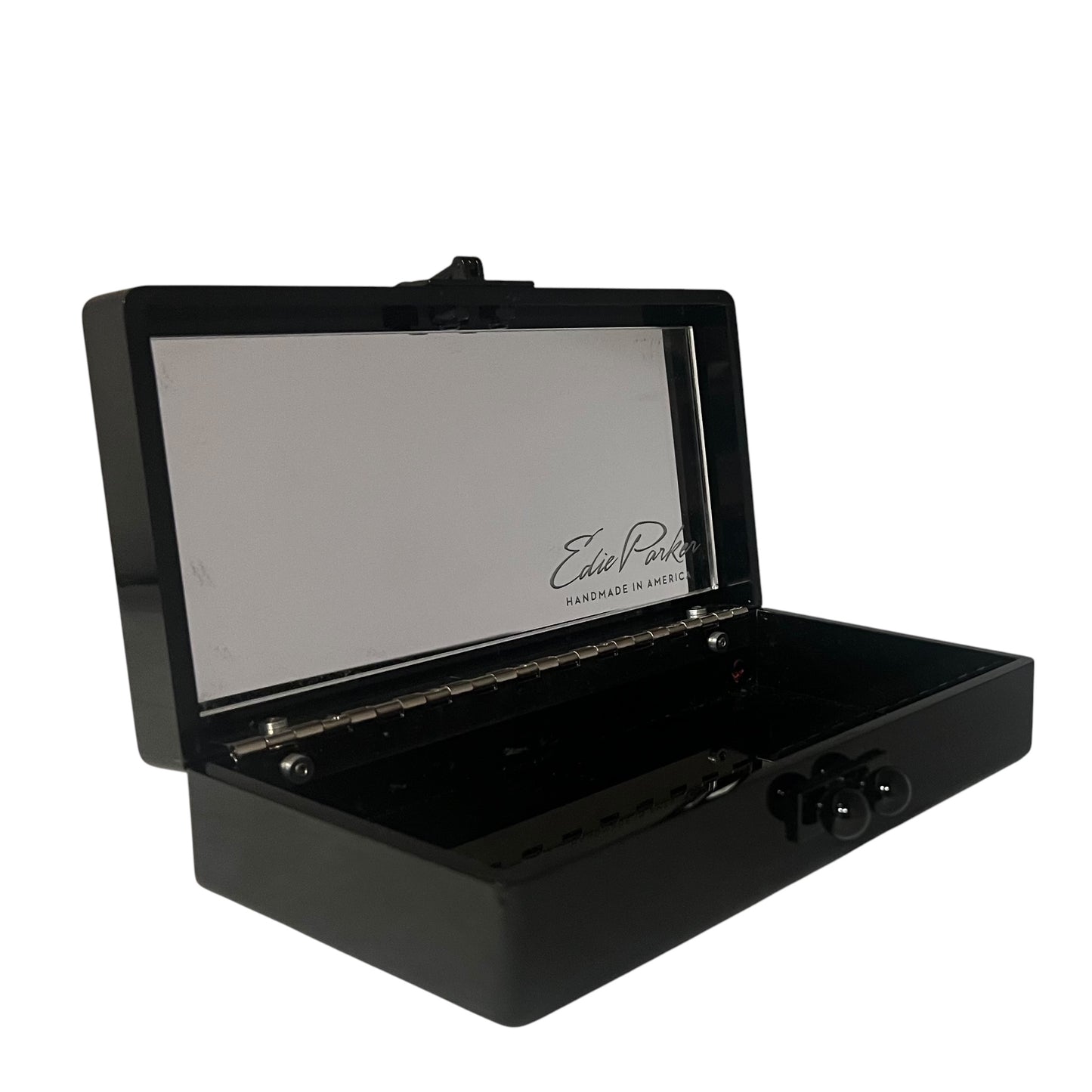 EDIE PARKER Jeweled Acrylic Clutch