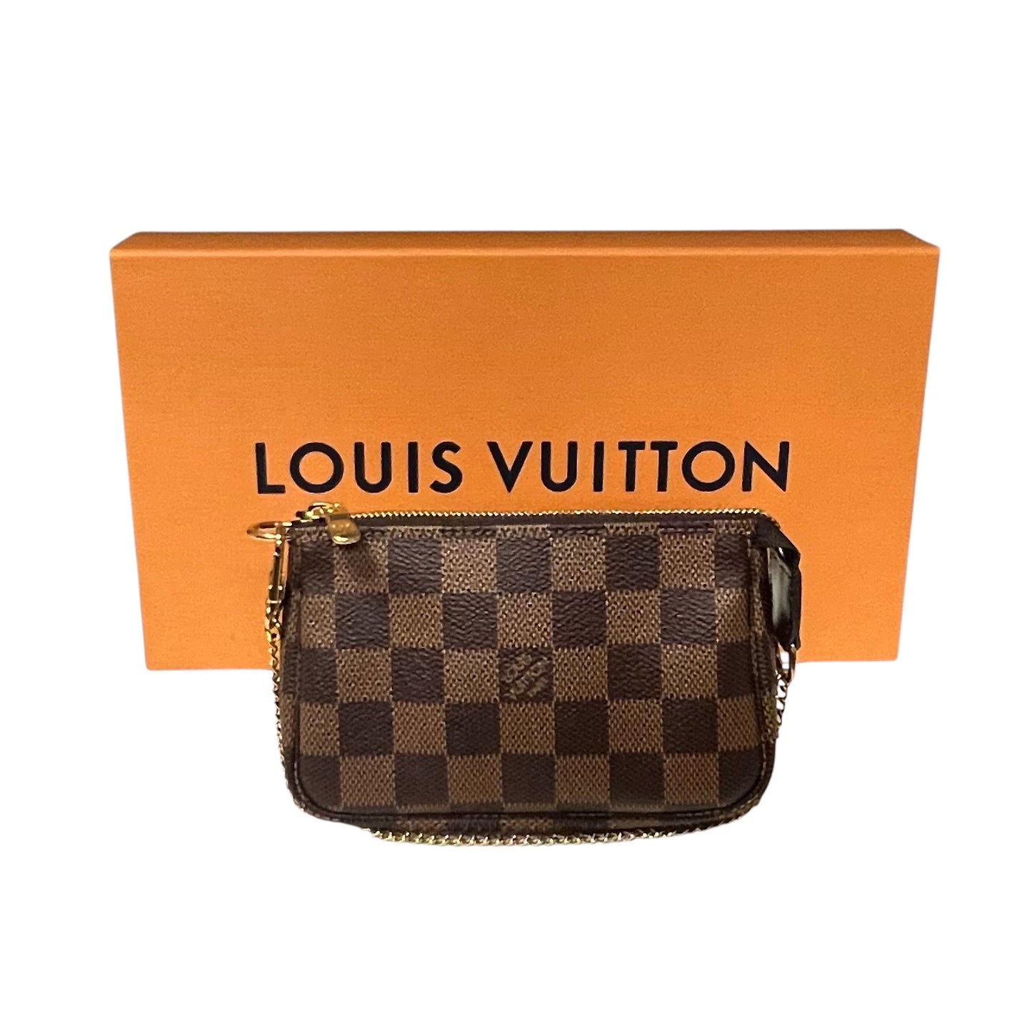LOUIS VUITTON Pochette Accessoires in Damier Ebene