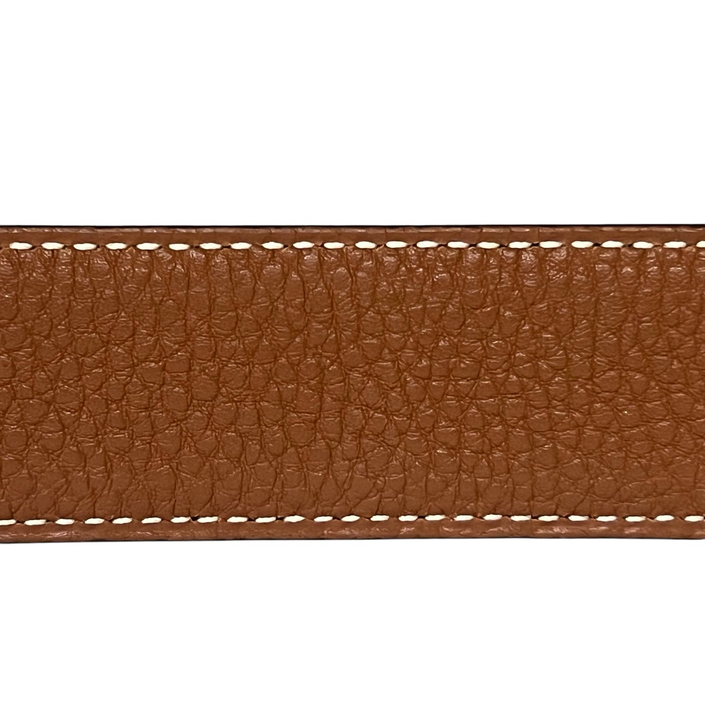 HERMES H Reversible Belt with Brushed Palladium Buckle | 80