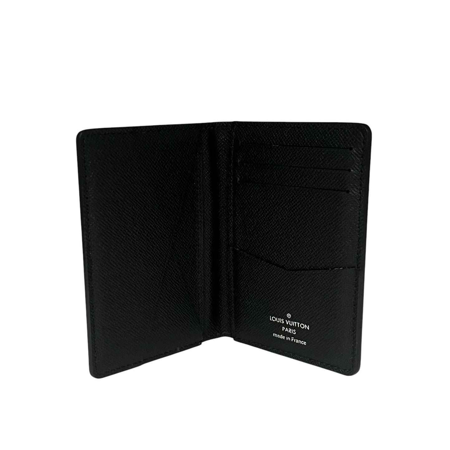 LOUIS VUITTON Pocket Organizer in Taiga Leather