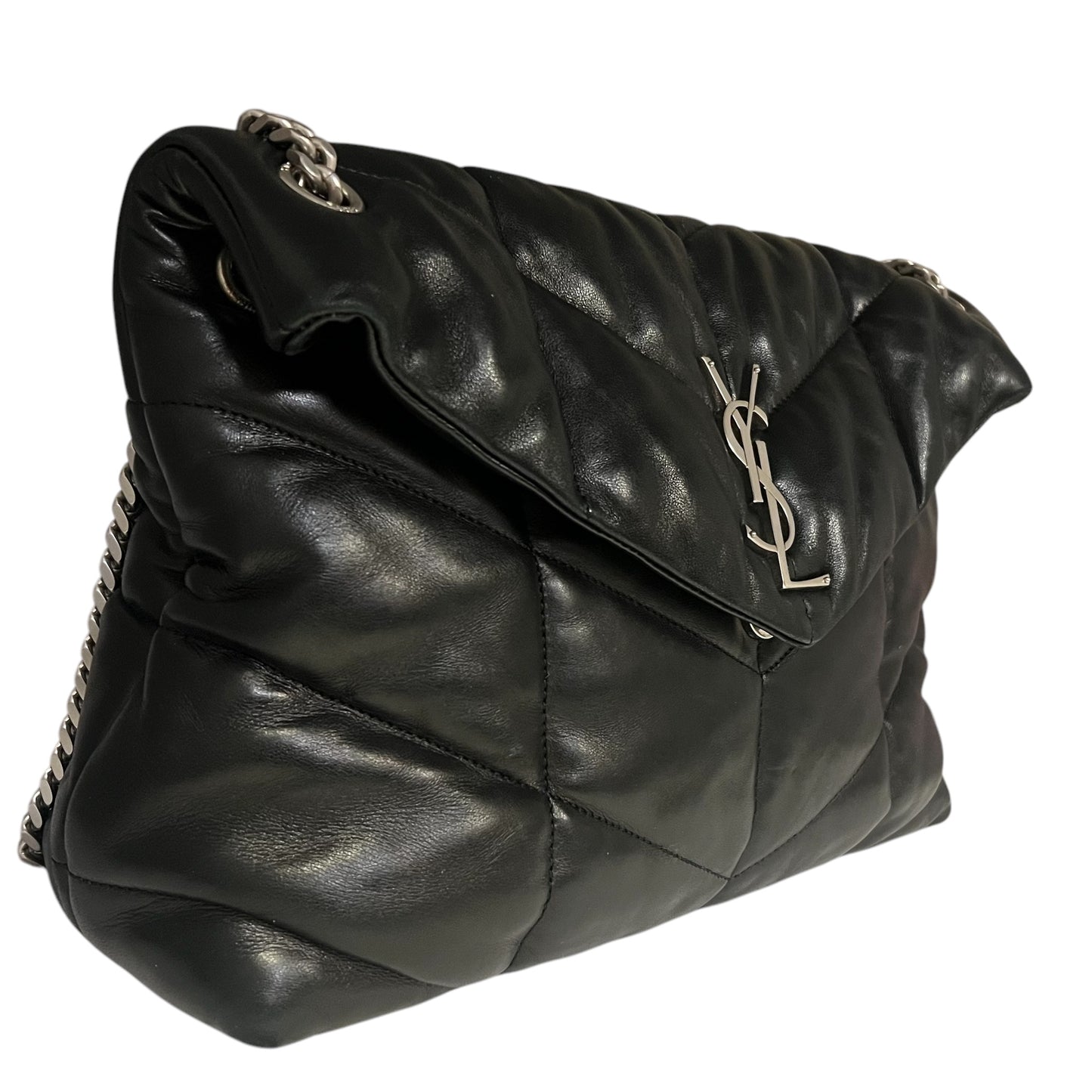 SAINT LAURENT Lou Lou Quilted Puffer Bag